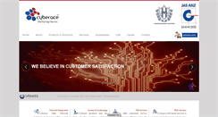 Desktop Screenshot of cyberace.in